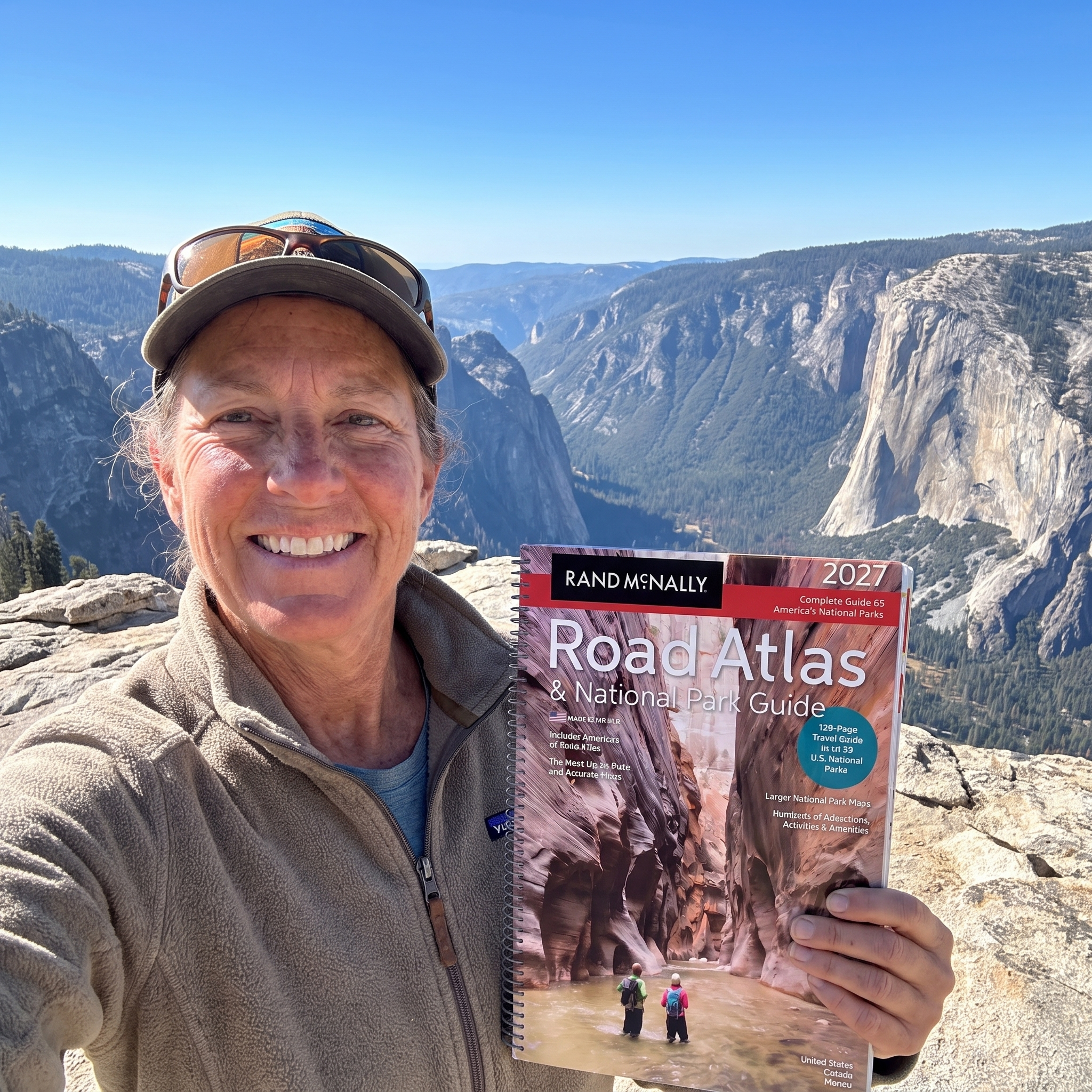 Road Atlas & National Park Guide 2027: United States, Canada, Mexico